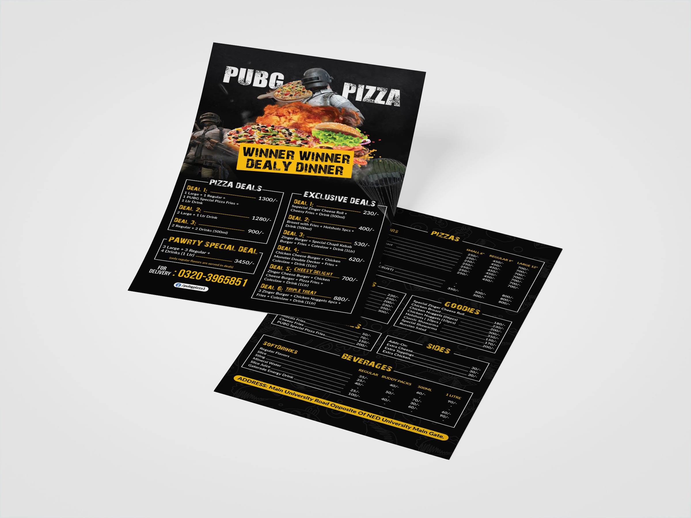 Flyer and Catalog Design Sample for Business Marketing in Jersey City