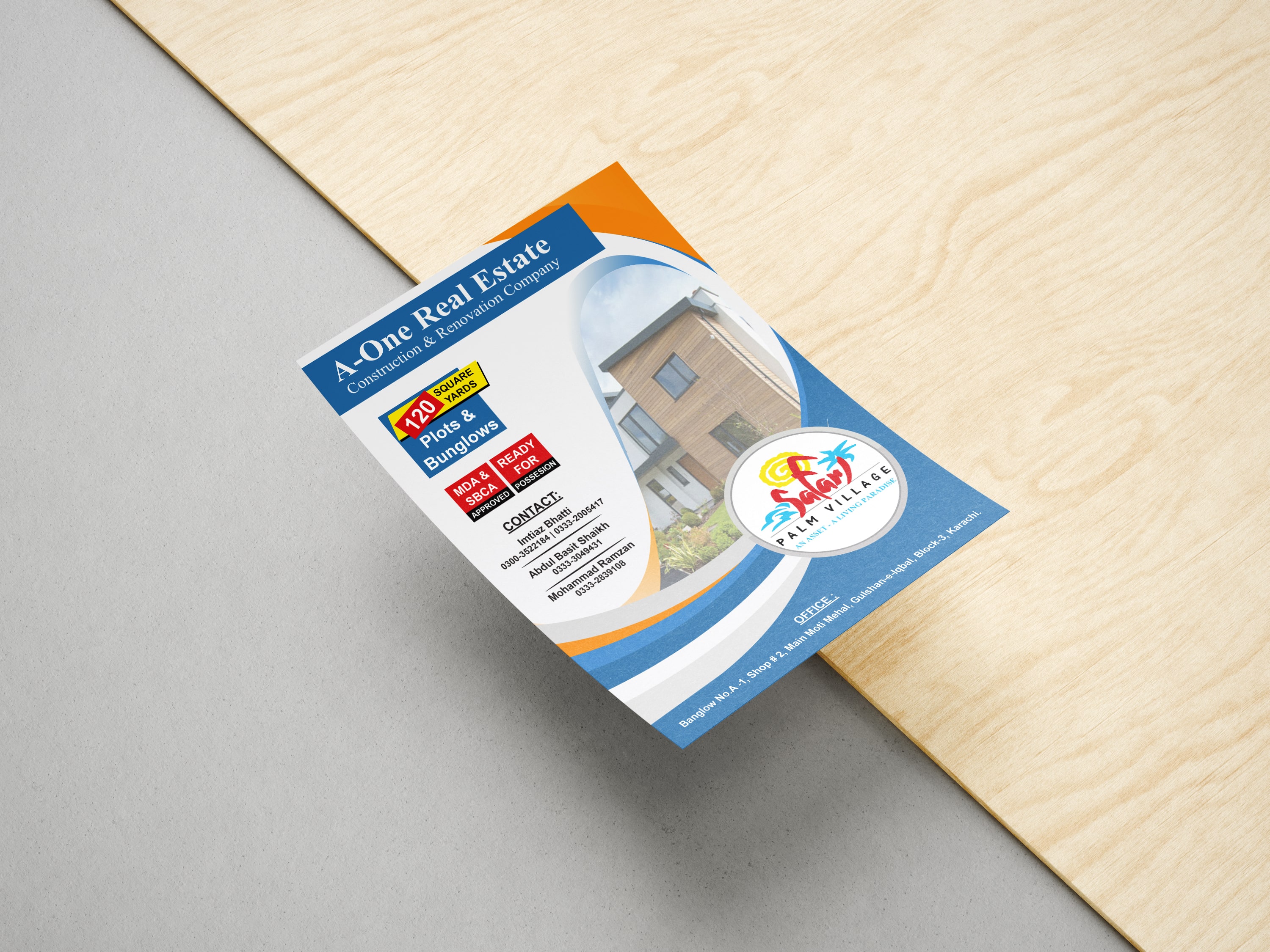 A5 Flyer Catalog Design for Business Promotion in Jersey City