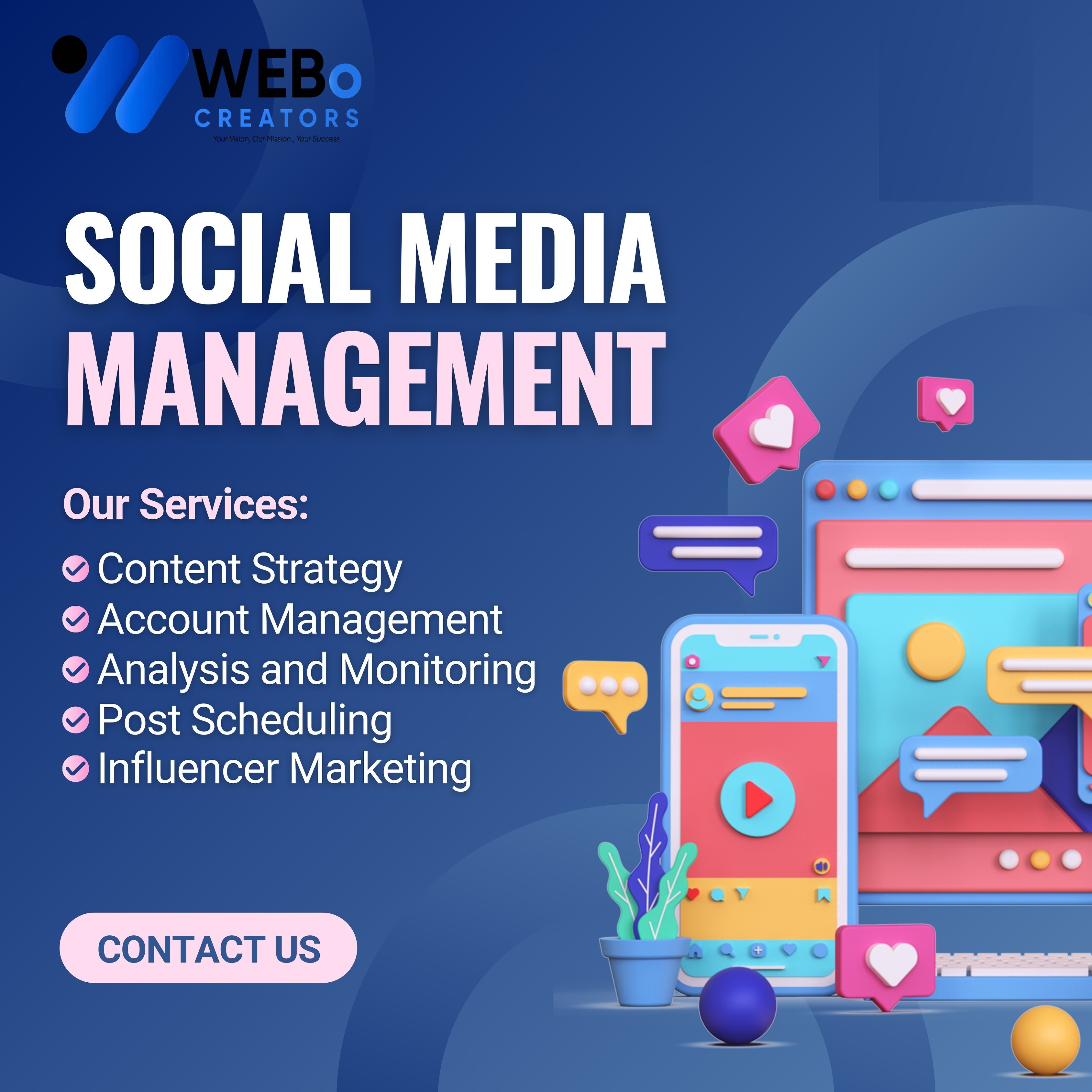 Social Media Management Services, Marketing & Optimization Company in Jersey City
