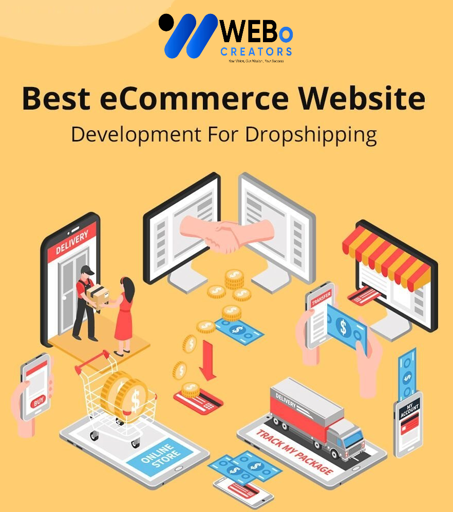 Modern Shopify dropshipping store design for online selling in Jersey City 2026
