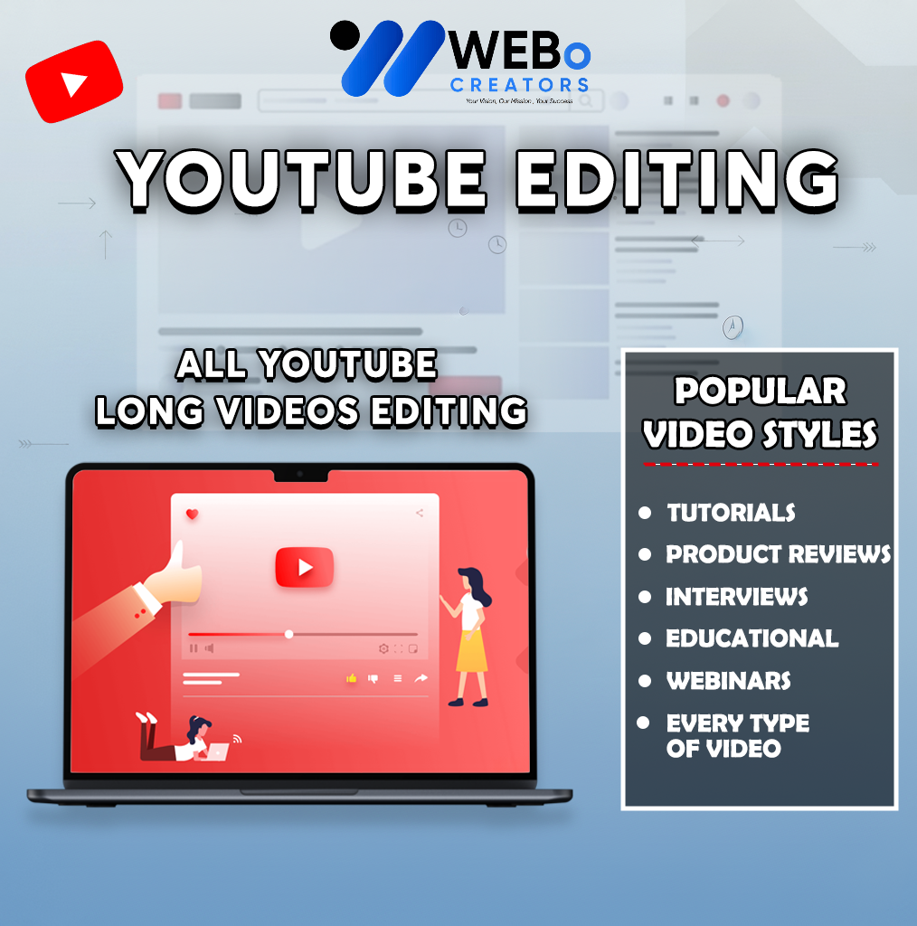 YouTube Video Editing Services at Affordable Cost - Hire Experienced YouTube Video Editors in Jersey City